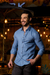 Camisa Social Slim Oxford Azul Francia - Conquest na internet