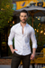 Camisa Social Maquinetada M. Longa Slim Branca 2131 - Conquest - comprar online