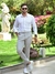 Imagem do Camisa Social Poliamida Slim Fit Branca - Zip Off