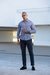 Camisa Slim Xadrez M. Longa Azul / Branco - Conquest na internet