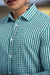 Camisa Slim Xadrez M. Longa Verde / Branco - Conquest - comprar online