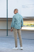 Camisa Slim Xadrez M. Longa Verde / Branco - Conquest - loja online