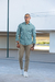 Camisa Slim Xadrez M. Longa Verde / Branco - Conquest na internet