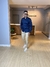 Camisa Social Acetinada Relaxed Fit Azul Marinho - Zip Off - comprar online