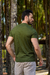 Camiseta Básica Slim Verde Militar - Conquest - comprar online