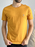 Camiseta Básica Lobo Bordada Amarelo Gold - Acostamento