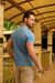 Camiseta Básica Slim Azul Piscina - Conquest na internet