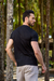 Camiseta Básica Slim Preta - Conquest