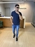 Imagem do Camiseta Gola Polo Azul Marinho - Acostamento