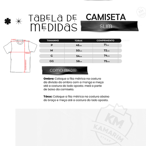 Camiseta Gola Média Slim Azul - Conquest - comprar online