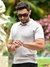 Camiseta Gola Polo Tricot Texturizada Cinza 1074 - Conquest - loja online