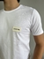 Camiseta Assinature Emborrachada Branca - Acostamento