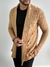 Cardigan Texturizado Bege - Zip Off - comprar online