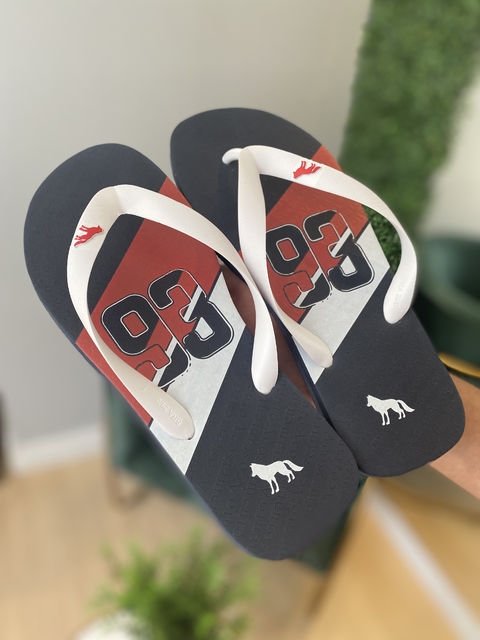 Chinelo Marinho 93 - Acostamento - Kamarim Patos