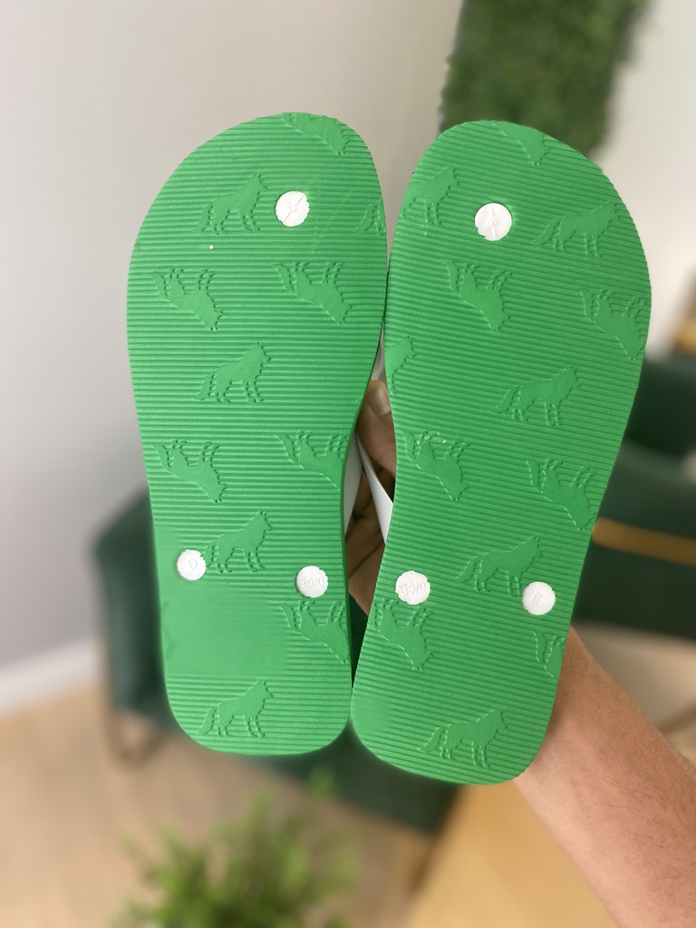 Chinelo Verde Medio Lobão - Acostamento na internet