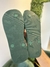 Chinelo Verde Medio Liso - Acostamento - Kamarim Patos