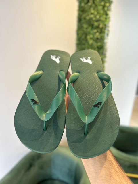 Chinelo Verde Medio Liso - Acostamento - comprar online