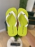 Chinelo Verde Lima com Branco - Acostamento