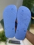 Chinelo Azul Claro Listra Branca - Acostamento - Kamarim Patos