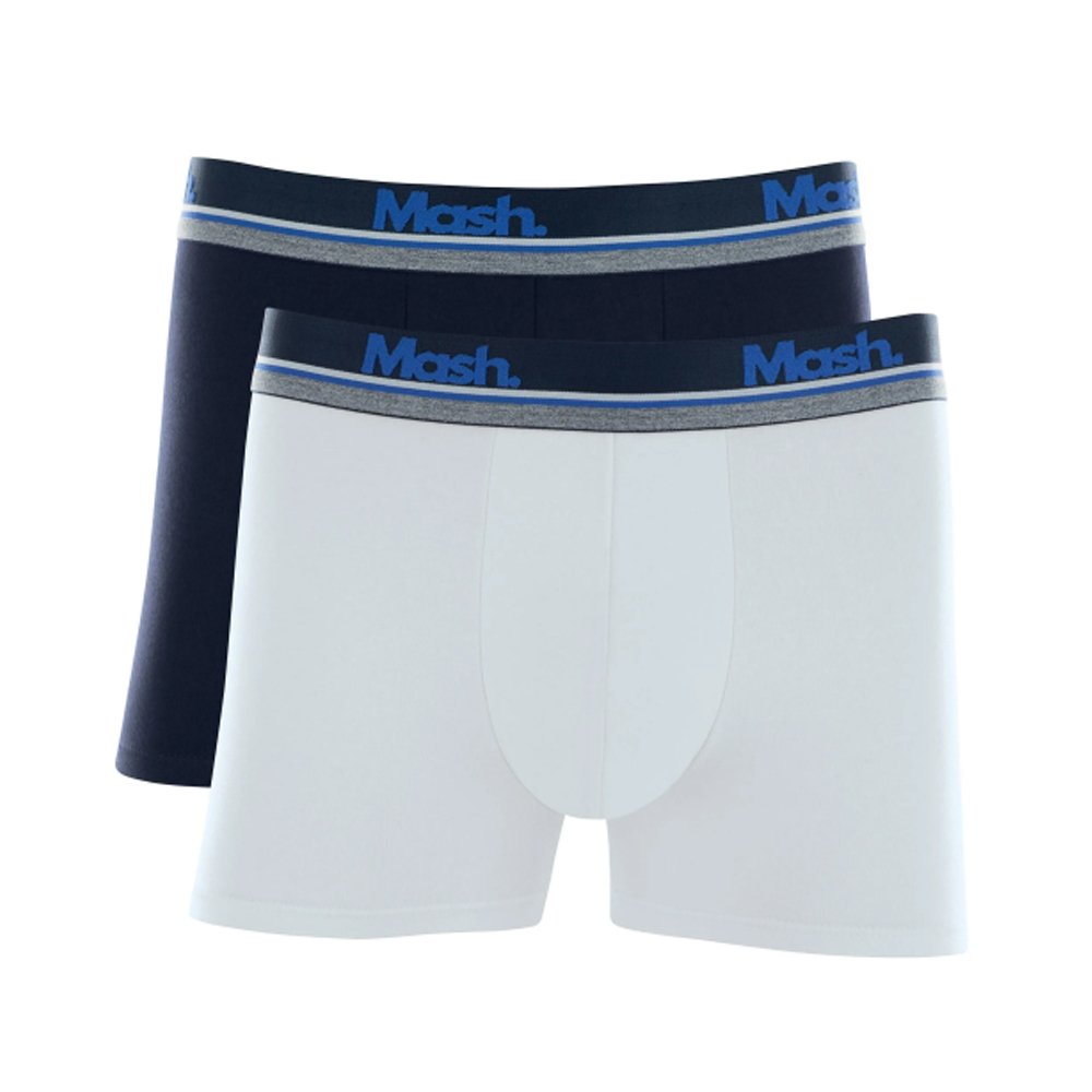 Kit 2 Cuecas Boxer Cotton Basic- Mash