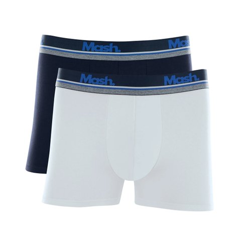 Kit 2 Cuecas Boxer Cotton Basic- Mash