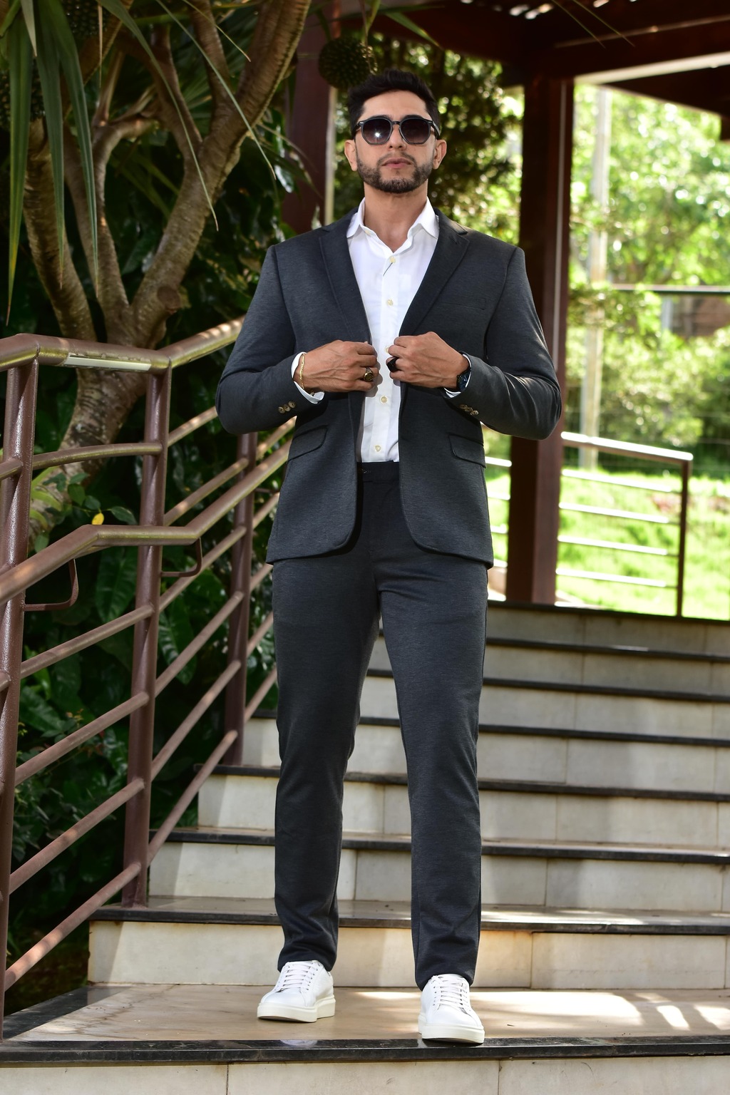 Blazer Tech Super Slim Cinza Chumbo - Conquest