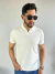 Camiseta Polo Textura Slim Off White 504 - LPG - comprar online