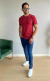 Camiseta Básica Slim Vermelho - Ogochi na internet