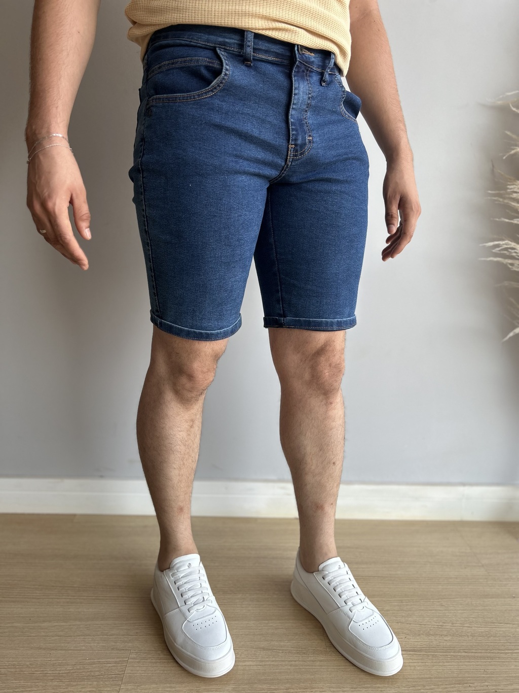 Bermuda Jeans Escura Essencial 1020 - Ogochi - comprar online