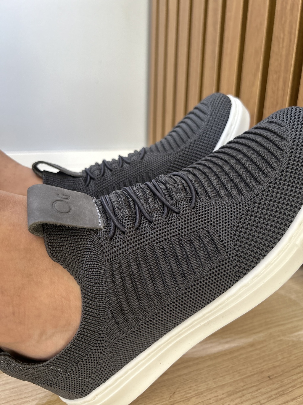 Sapatenis Tricot Confort Cinza - Ogochi - comprar online