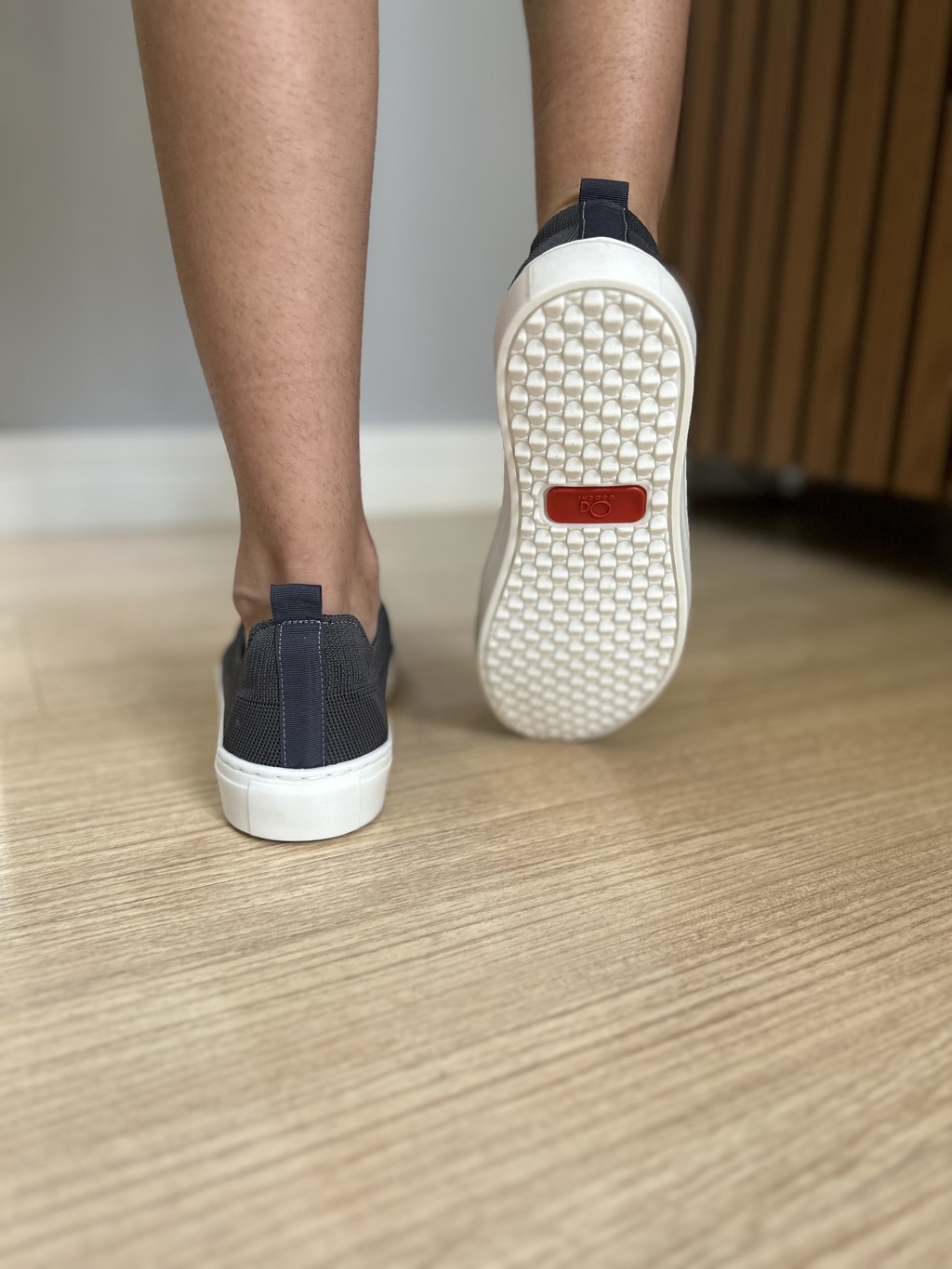 Sapatenis Tricot Confort Cinza - Ogochi - Kamarim Patos