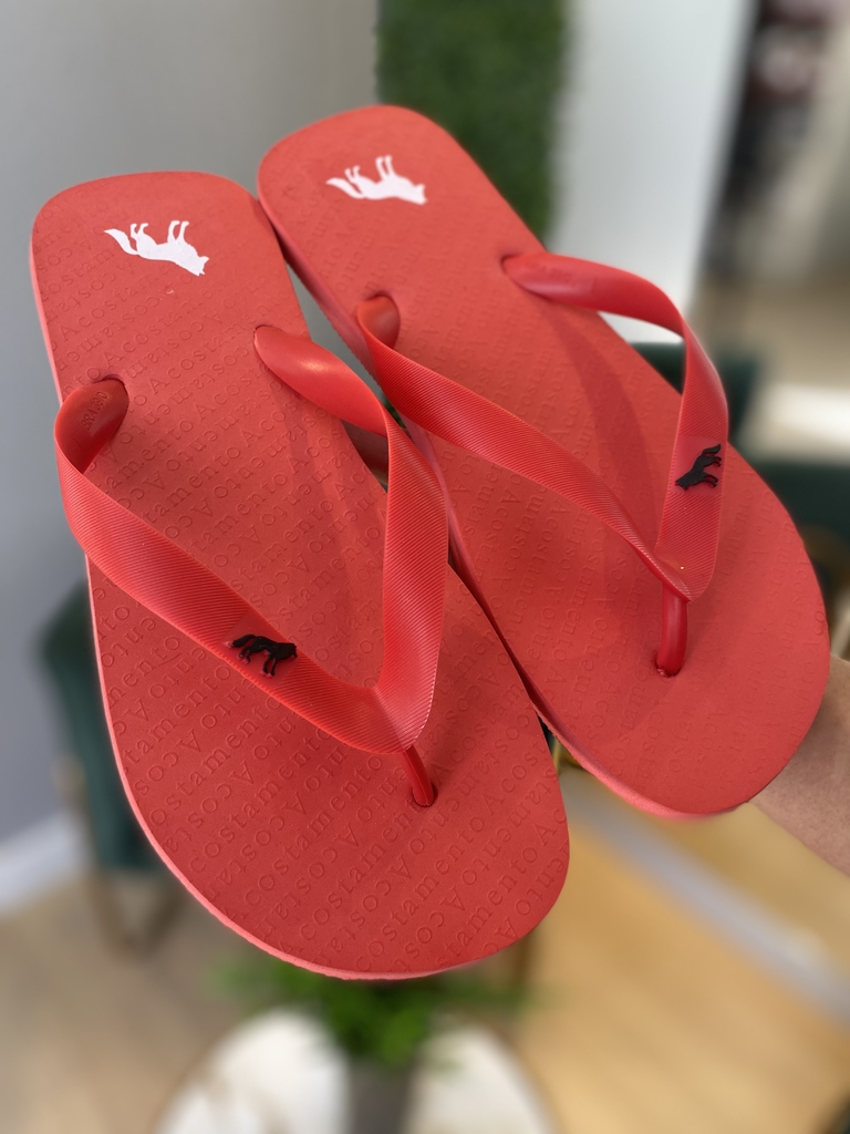 Chinelo Basic Vermelho - Acostamento - comprar online