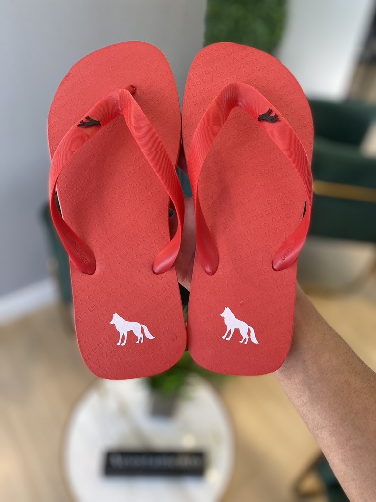 Chinelo Basic Vermelho - Acostamento