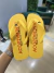 Chinelo Amarelo Lettring 9020 - Acostamento na internet