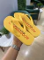 Chinelo Amarelo Lettring 9020 - Acostamento - comprar online