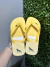 Chinelo Amarelo Listra 9014 - Acostamento - Kamarim Patos