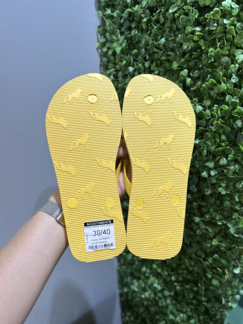 Chinelo Amarelo Listra 9014 - Acostamento - loja online