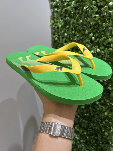 Imagem do Chinelo Verde Lobão 9024 - Acostamento