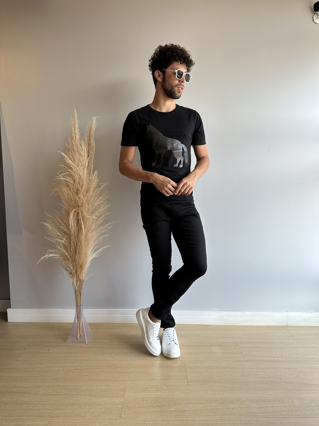 Imagem do Camiseta Celebretion Lobão Preta 2156 - Acostamento