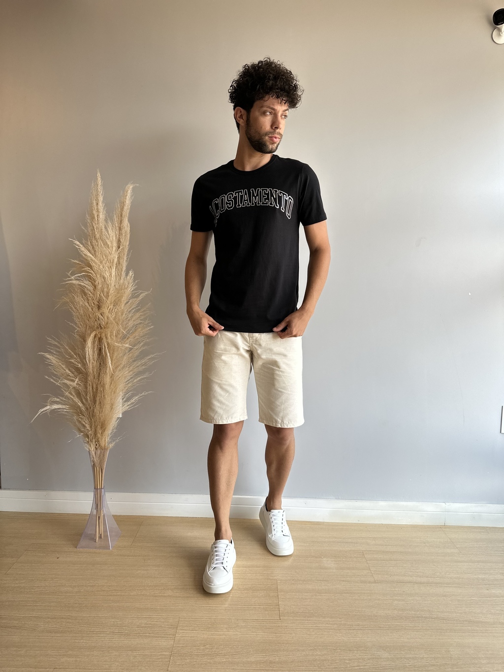 Camiseta Celebretion Assinatura Preta 2148 - Acostamento - loja online