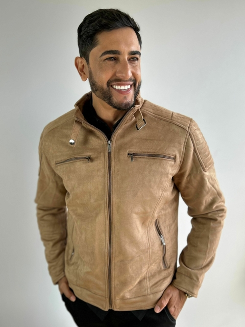 Jaqueta Suede Marrom 1212 - Kamarim