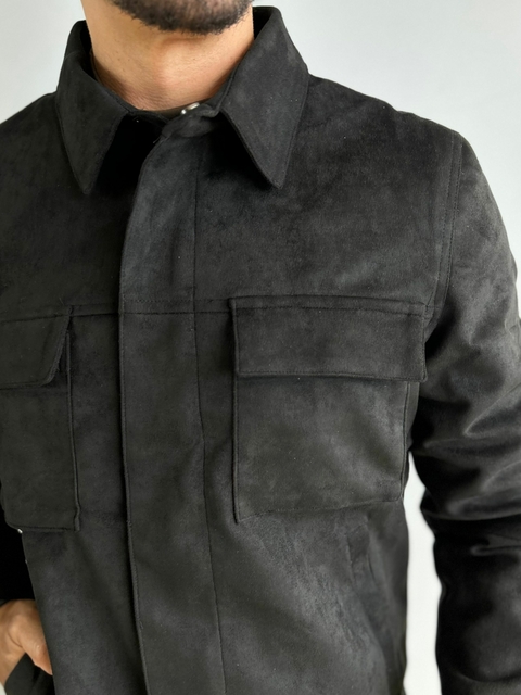 Jaqueta Suede Preta - RSM - loja online
