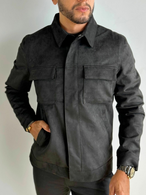 Jaqueta Suede Preta - RSM - comprar online