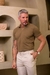 Imagem do Camiseta Gola Polo Tricot V Caqui - Oxg