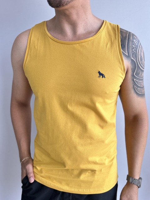 Regata Casual Amarelo Ocre 3000 - Acostamento