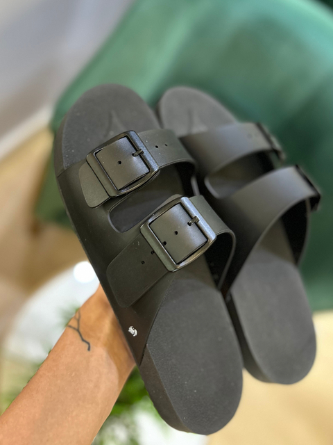 Sandália Birken Preta - Conquest - comprar online
