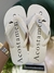 Chinelo Branco Lettering 9027 - Acostamento