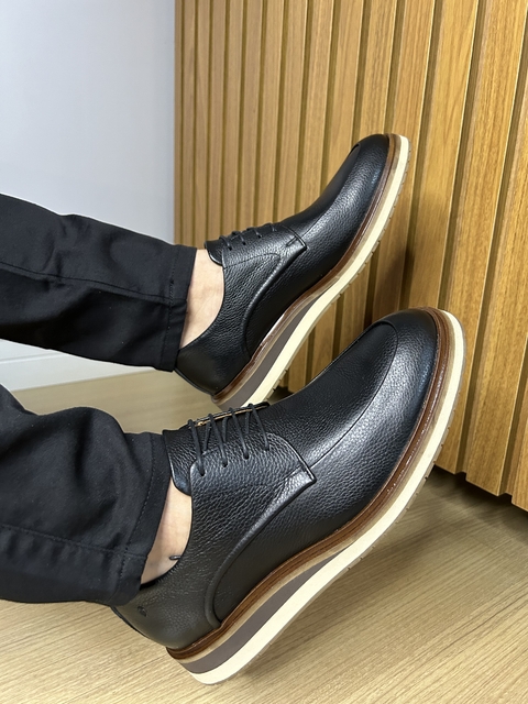Sapato Derby Napoli Preto 1770 - Conquest - comprar online