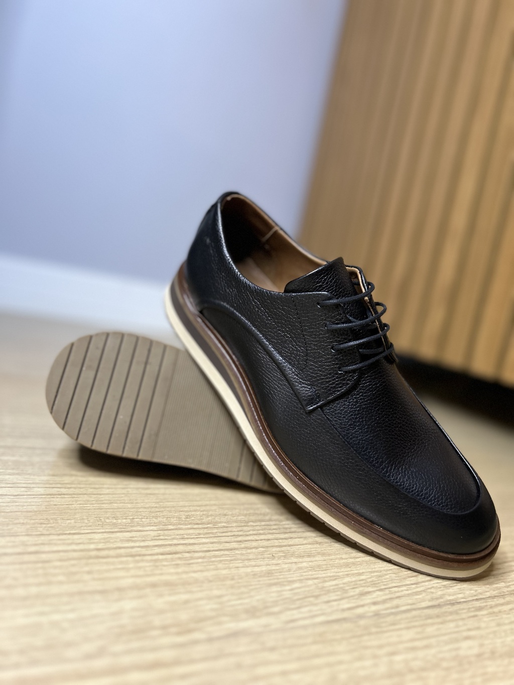 Sapato Derby Napoli Preto 1770 - Conquest - comprar online