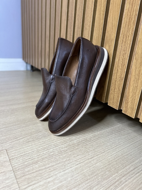 Sapato Mocassim Loafer Decker Café 4016 - Conquest - comprar online